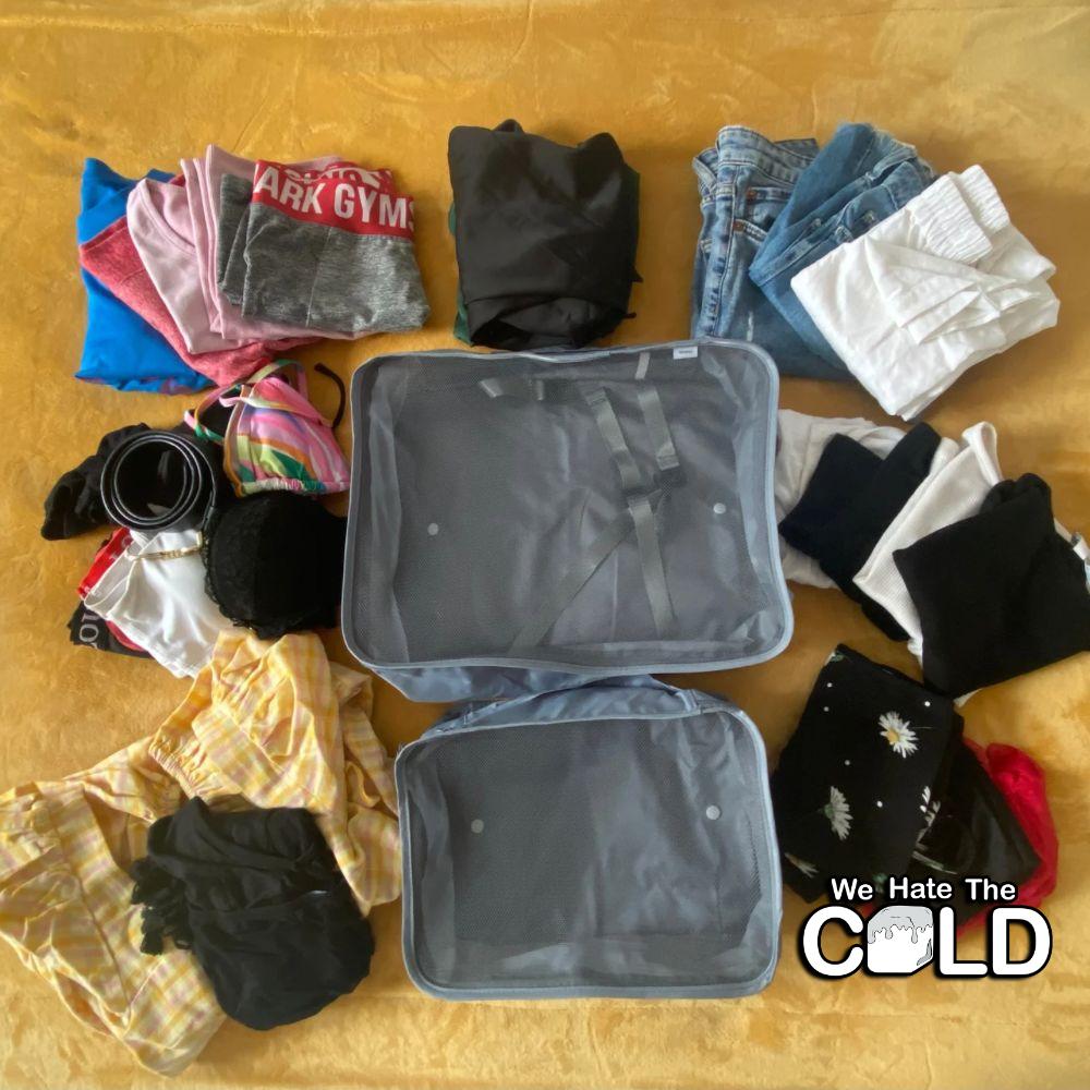 one bag travel packing list clothes women