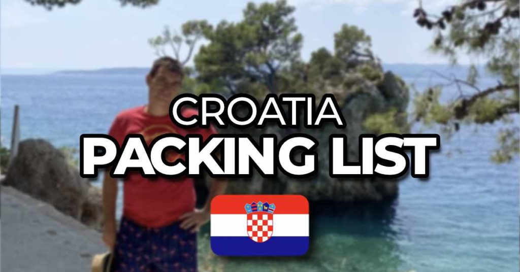 croatia packing list