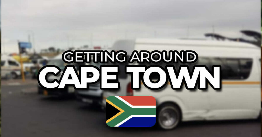 getting around cape town