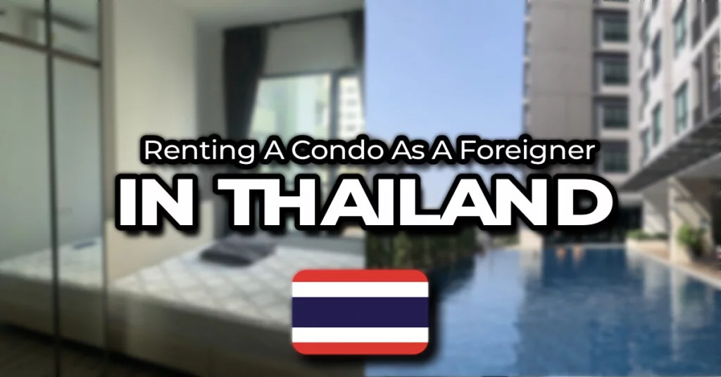 how to rent a condo thailand